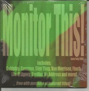 RARE PROMO CD w/ COLDPLAY Mike Doughty GORILLAZ Seether VAN MORRISON Nikka Costa - Picture 1 of 1