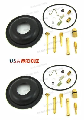 2 X Kit de Reconstrucción de Reparación de Carburadores CB350 CB CL 350 CL350 con Diafragma Stock en EE. UU. Foto 1 de 4