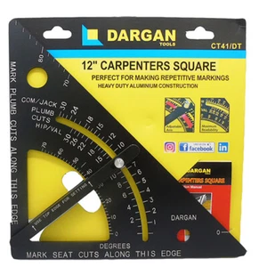 Dargan Carpenters Speed Square 12 Inches (30cm) - Picture 1 of 1