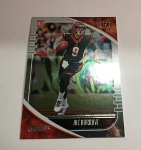 Joe Burrow 2020 Panini Absolute Rookie RC #158 Cincinnati Bengals - Picture 1 of 2