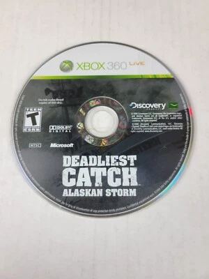 Deadliest Catch: Alaskan Storm (Microsoft Xbox 360, 2008) Video Game - Disc Only - Image 1 of 2