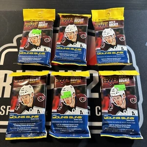Lot Of (6) 2020-21 Upper Deck Extended Series Sealed 26 Card Jumbo Fat Pack - Picture 1 of 2