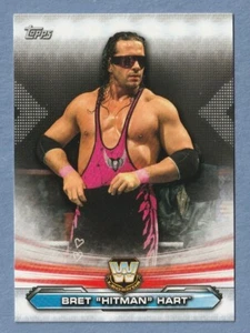2019 Topps WWE RAW Legends of RAW #LR2 Bret "Hitman" Hart - Foto 1 di 2