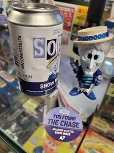 Funko Vinyl Soda Year Santa Snow Miser AP Artist Proof Glitter CHASE Disc/Can - Picture 1 of 3