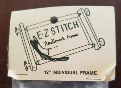 E-Z Stitch Individual scroll Frame 12" no baste tomorrow's treasures - Image 1 of 4