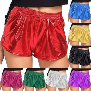 Fashion Summer Women Quick Drying Shorts Casual Solid Color Shorts Pants - Picture 1 of 48