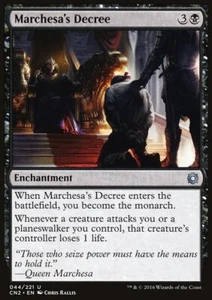 MTG Magic the Gathering Marchesa's Decree (44/234) Conspiracy Take the Crown LP - Picture 1 of 1