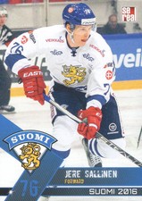 2016 Sereal IIHF World Hockey Championship Team Finland - JERE SALLINEN