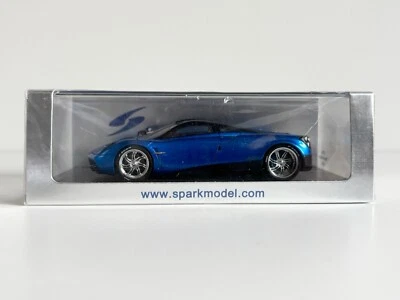 Super Rare 1:43 Spark Models 2012 Pagani Huayra Blue in Mint Condition!! - Image 1 of 4