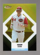 2006 Topps Finest Gold Refractor /49 Adam Dunn #85