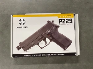 SIG SAUER P229 BLOWBACK CO2 Pellet AIR PISTOL BLACK .177 AIR-UD-P229RX-177-BLK - Picture 1 of 4