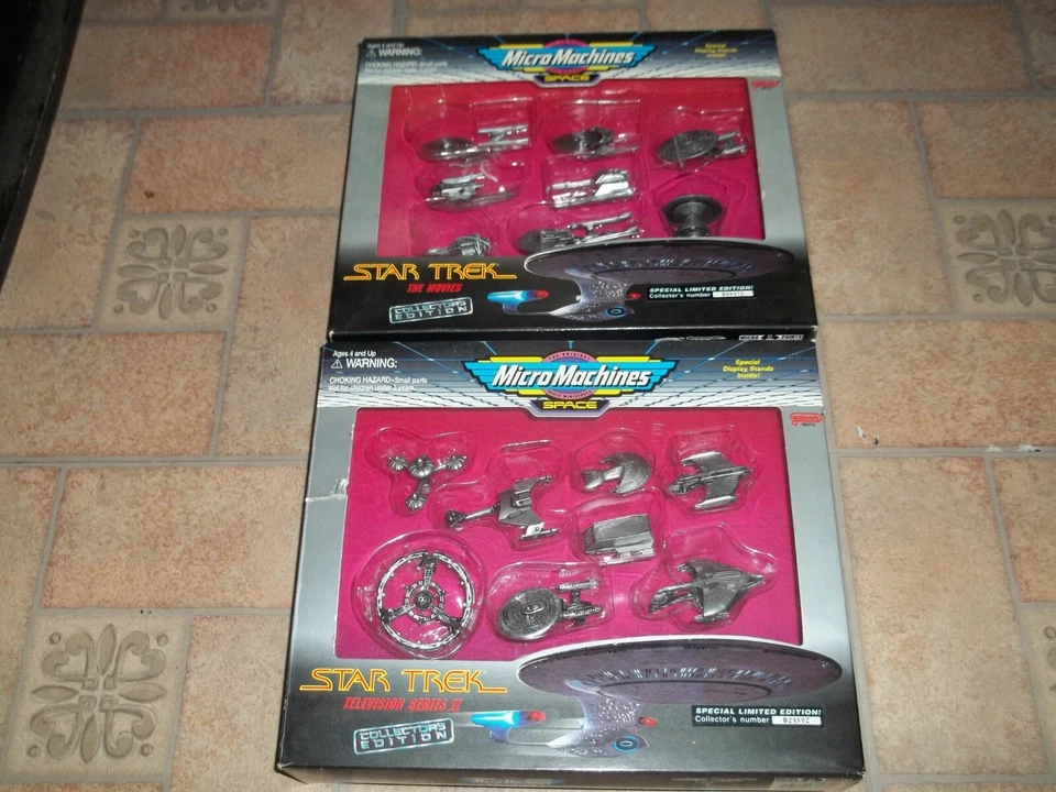 Galoob Micro Machines Space - Star Trek the Movies Collectors Edition Action Figure