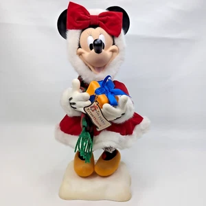 Telco Disney Minnie Mouse Animated Christmas Figure Motionette - Picture 1 of 15