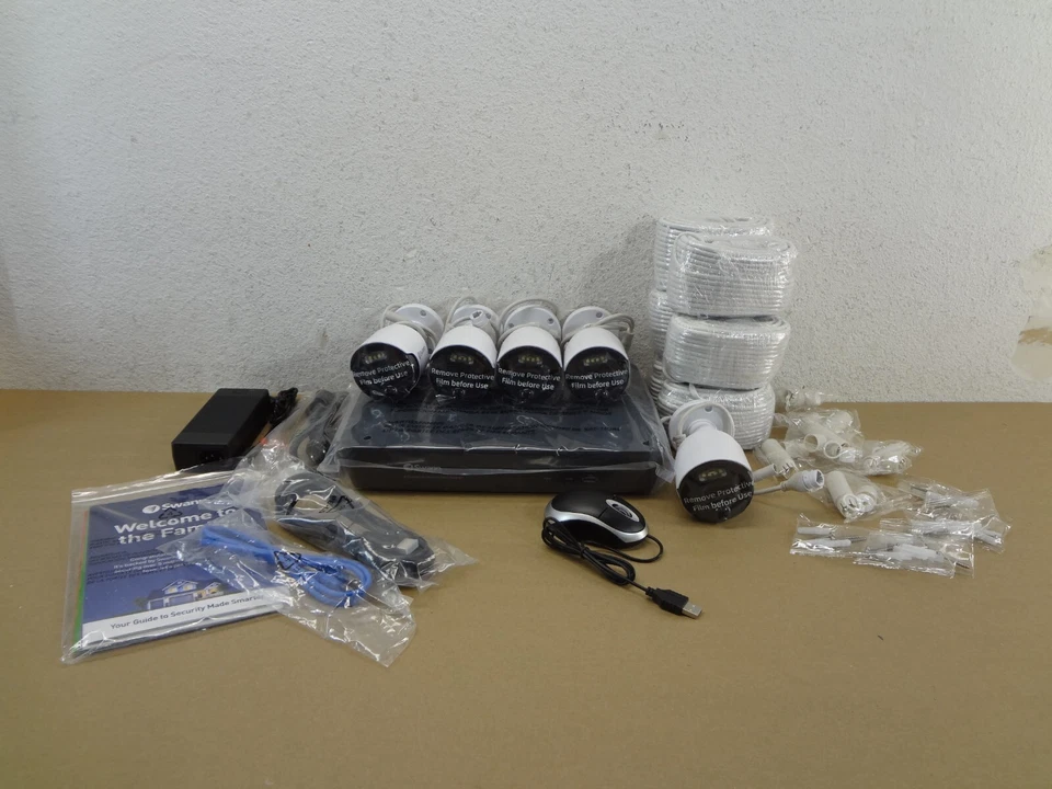 Swann Security System 8 CH, 5 In/Outdoor Cameras 4k, 2Tb HDD, SONVK-876806 - Image 1 of 4