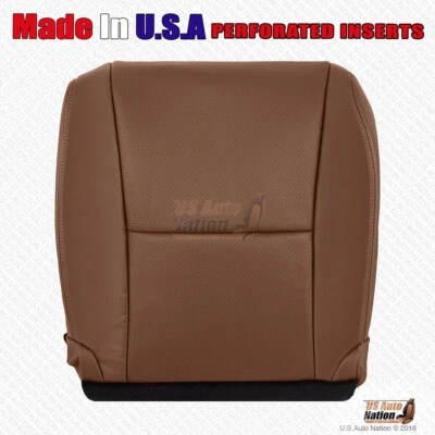 Para Lexus RX350 RX450h 2013-2015 parte inferior del conductor cubierta de cuero perforado sillín Foto 1 de 4