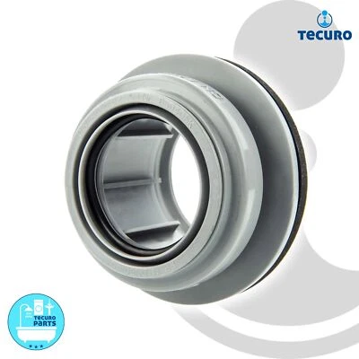 Tecuro screw - on socket DN 32 pipe holder, for cleaning cover - KS-grey - Image 1 of 4