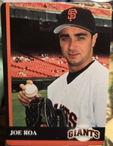 1997 Mother's Cookies SF Giants Baseball Card of Joe Roa (NM) #25 Free Rtns - Picture 1 of 2