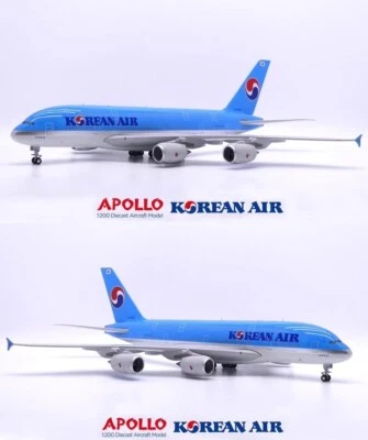 Korean Air  A380-861 Reg: HL7628 Apollo A242008 Scale 1:200 Diecast - Image 1 of 2