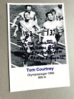 TOM COURTNEY (†2023) 2x Olympiasieger 1956 signed Foto 10x15 Autogramm