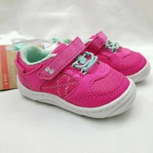 Baby Girls' Surprize by Stride Rite Ari Sneaker - Pink 3  New - Picture 1 of 8