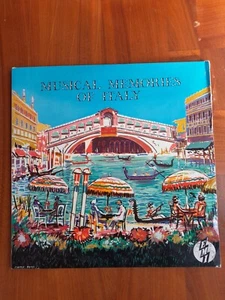 Musical Memories Of Italy Vinyl LP EMI Made In England London 1958 - Bild 1 von 5