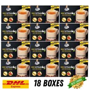 18 X Kopi Vitamin Bi0 Herbs Original Coffee for Men EXPRESS SHIPPING DHL - Picture 1 of 7