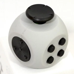 GRAY with Black Activity Cube for Stress Anxiety Relief New in Box - Picture 1 of 2