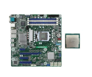 Placa madre ASRock Rack E3C246D4U2-2T mATX + CPU Intel CC150 3,50 GHz 8 núcleos 16T - Imagen 1 de 6