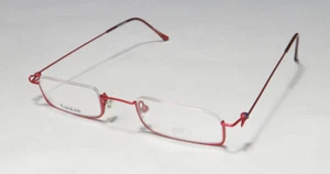 JAZZ 169 3 ROTE LEICHTE HALBRAND BRILLE DESIGNER MADE IN ITALY HEISSE BRILLE - Bild 1 von 12