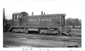 25C710 RP 1962 LOUISVILLE & NASHVILLE EISENBAHN LOK #2283 LOUISVILLE - Bild 1 von 2