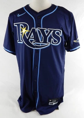 Camiseta deportiva 2024 Tampa Bay Rays Brady Williams #4 usada en juegos azul marino 44 070 Foto 1 de 4