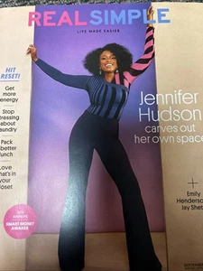 Real Simple Magazine September 2023 Jennifer Hudson - Picture 1 of 1
