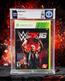 WWE 2K16 &bull; WATA 9.8 A++ &bull; Stone Cold PSA &bull; Xbox 360 &bull; Not VGA/CGC