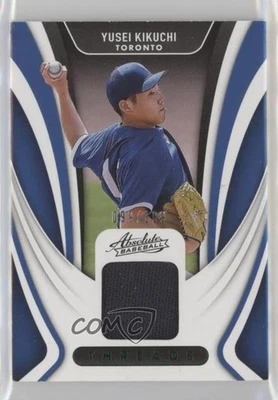 2022 Panini Absolute Retail Threads Green 99/199 Yusei Kikuchi #TR-YK - Image 1 of 3