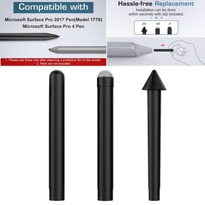 3 Stück Stylus Pen Tip Kit HB 2H H Stiftspitzen für Microsoft Surface Pro 4 5 - Bild 1 von 7