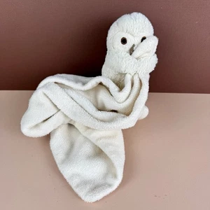 Little Jellycat Woodland Owl Cream 12" Baby Lovey Security Blanket - Picture 1 of 8