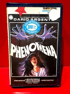 PHENOMENA (1985) - Dir: Darío Argento. Jennifer Conelly - TERROR 1ª EDICIÓ (VHS) - Bild 1 von 3