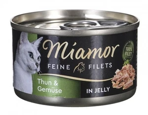 MIAMOR Feine Filets - Fleischfilets Geschmack: Thunfisch mit Gemüse 100g - Bild 1 von 1
