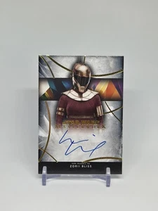 2024 Topps Star Wars Masterwork Keri Russell as Zorii Bliss Auto /25  - Picture 1 of 2
