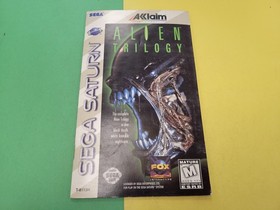 Alien Trilogy (Sega Saturn, 1996) Manual Only