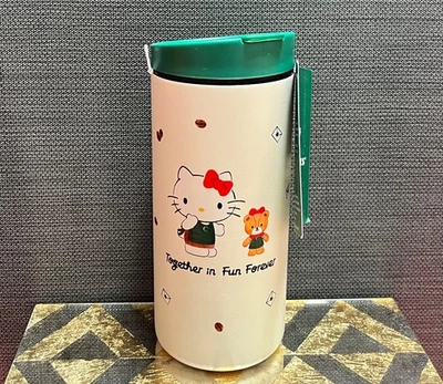 Vaso de acero inoxidable Starbucks Hello Kitty edición limitada Foto 1 de 3