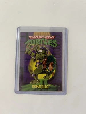 TMNT 1994 Donatello black belt storage shell collector card very rare  - Image 1 of 3