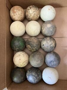 Lacrosse Ball lot of 15.  Used. Rough. Great for Dogs!!