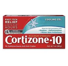 Cortizone 10 Maximum Strength Anti-Itch Cooling Gel 1oz 28g 1% Hydrocortisone