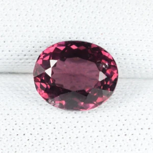 2.36 Cts Best Luster Rose Pink Natural Rhodolite Garnet - Oval Cut...!!! - Picture 1 of 2