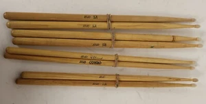 Lot of 4 Pairs of JOJO Drum Sticks Used - Picture 1 of 3