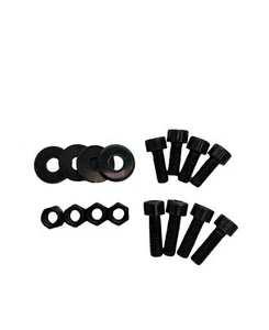 SPARCO SEAT HARDWARE MOUNT KIT: BOTTOM MOUNT (ZINC BLACK BOLT / WASHER) 50001ZN - Picture 1 of 1