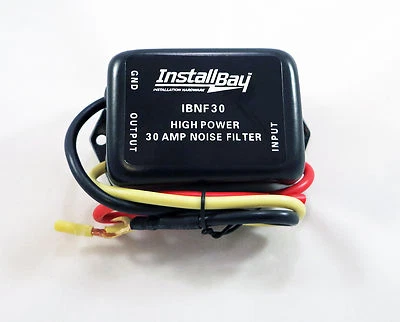 Install Bay 30 AMP In-Line Noise Filter for Car Stereo Ham CB Radio 12 Volt - Image 1 of 4