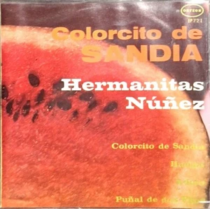 Hermanitas Nuñez - COLORCITO DE SANDIA EP 45 - SEALED COLUMBIA EP 721 USA - Picture 1 of 3