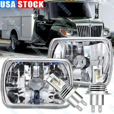 Faro LED haz alto/bajo para International Harvester 4700 4800 4900 7x6 5x7 pulgadas Foto 1 de 4